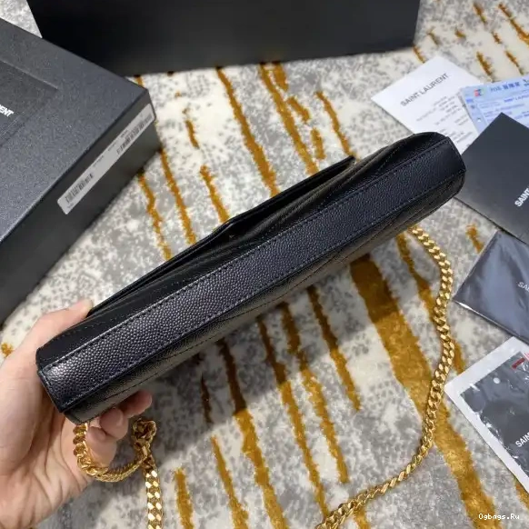 WALLET CASSANDRE YSL MATELASSÉ CHAIN 0706